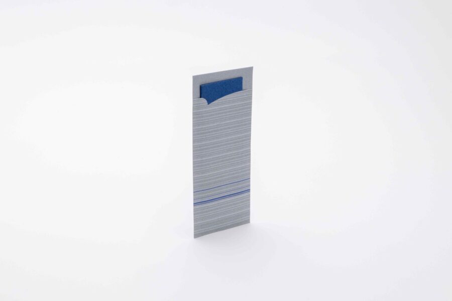 BESTEKZAK GRIJS - SERVET BLAUW