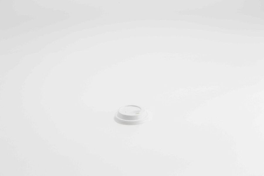 COUVERCLE PS BLANC POUR GOBELET A CAFE Ø73MM