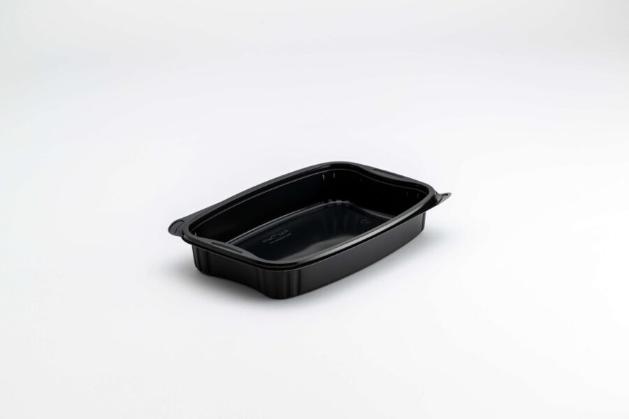 RAVIER MICRO-ONDES AVEC ANS RECTANGULAIR 700CC PPCHALK NOIR