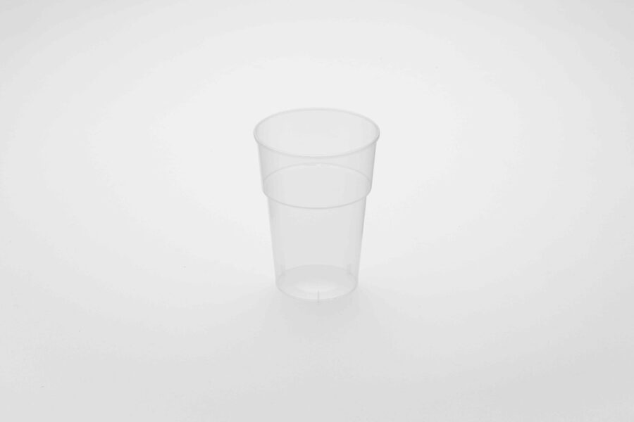 GOBELET REUTILISABLE MOULAGE PAR INJECTION 500CC TRANSPARENT
