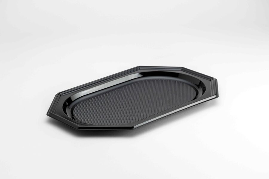 CATERINGSCHAAL 45CM PET ZWART