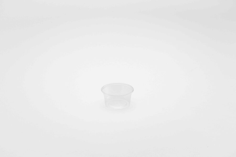 COMBI POT A SAUCE 80CC RPP TRANSPARENT