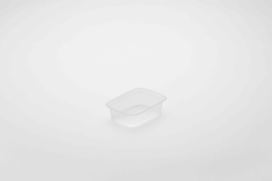BARQUETTE CHARCUTERIE 108R RECTANGULAIRE 150CC RPP TRANSPARENT