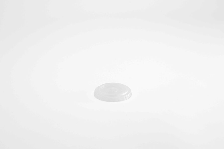 COUVERCLE FERMETURE CROISEE  Ø90MM P40-P50 PS BLANC