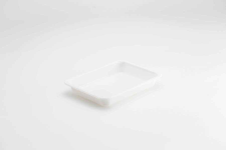 BAC A MENU RECTANGULAIRE 1 COMP. H30 RPP BLANC