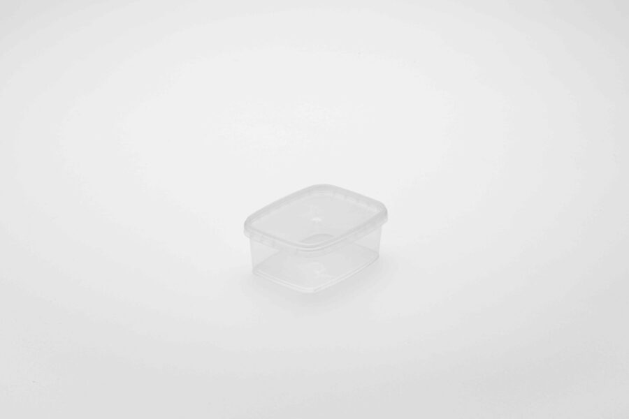 COMBI BARQUETTE RECTANGULAIRE 250CC INVIOLABLE RPP TRANSPARENT
