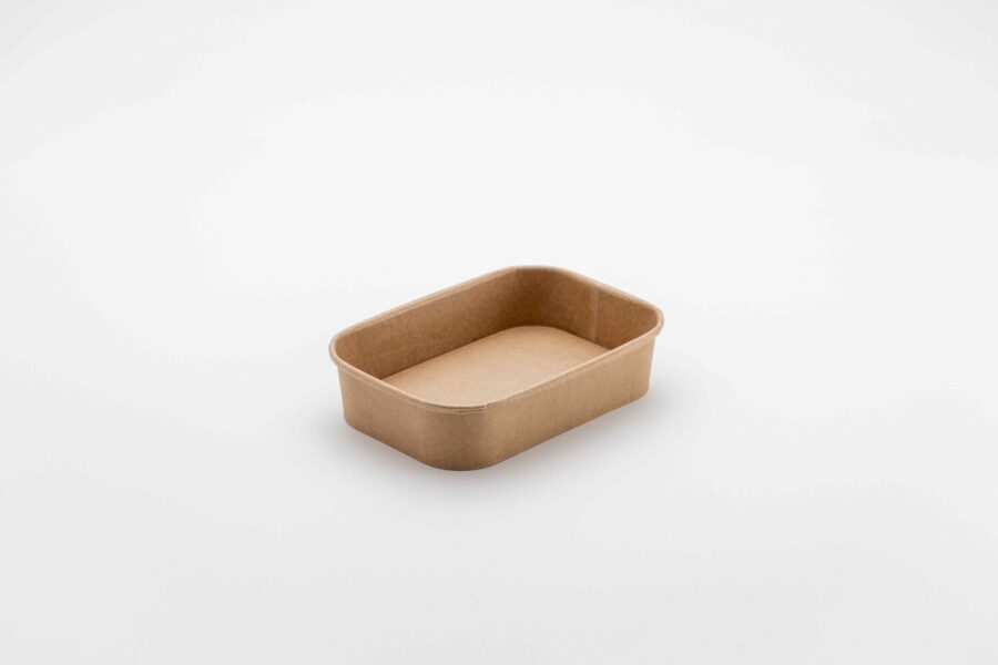 RAVIER RECTANGULAIRE 500CC CARTON KRAFT