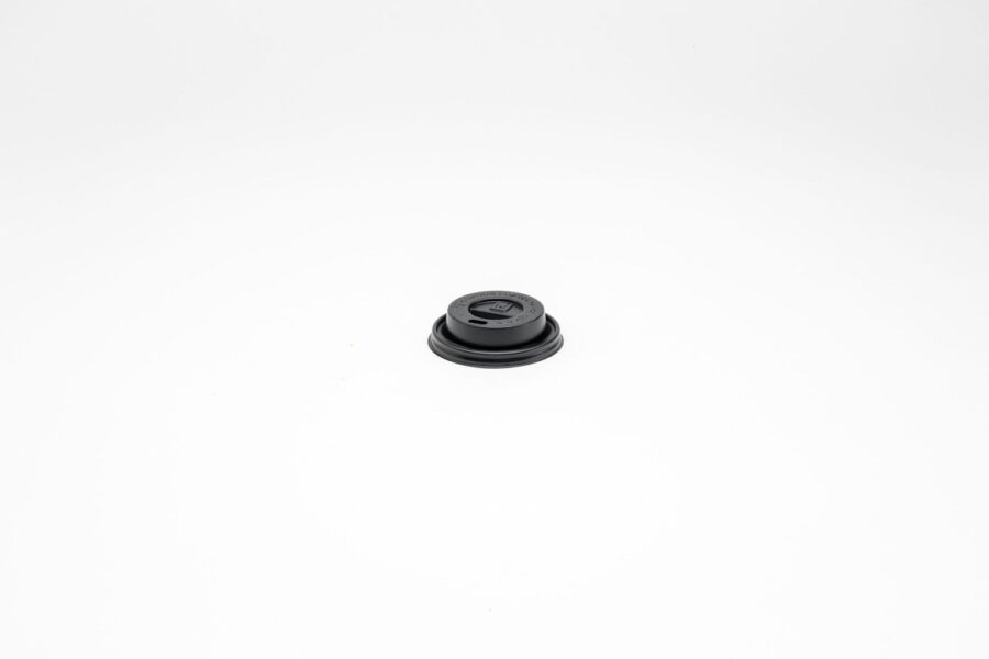 COUVERCLE PS NOIR POUR GOBELET A CAFE Ø70MM