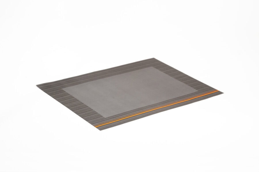 SET DE TABLE 30X40CM NOIR-ORANGE