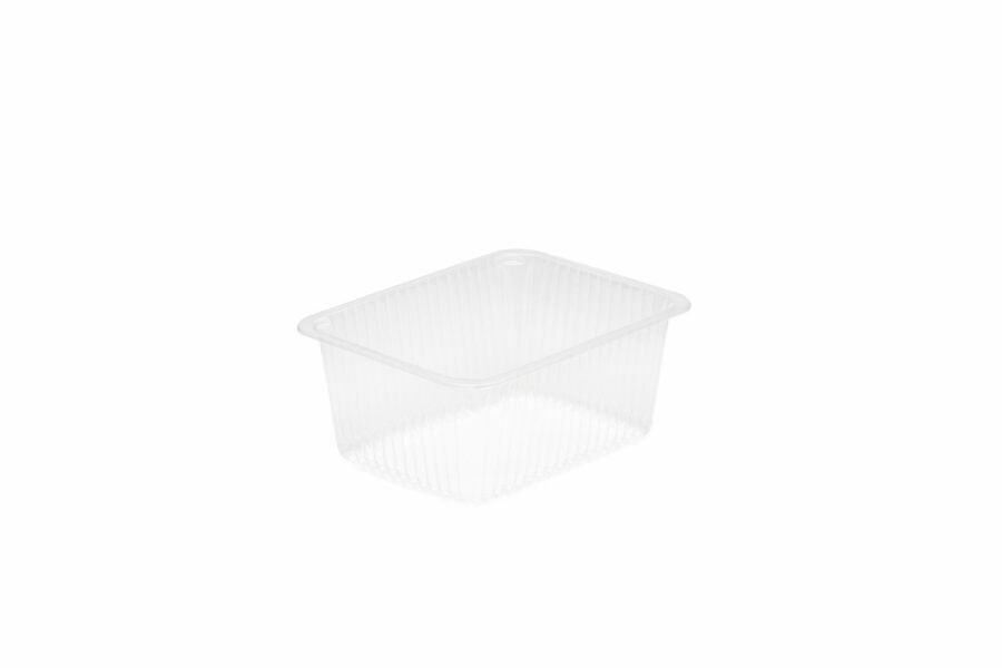 MAP RAVIER RIB 227X178X100MM PP TRANSPARENT
