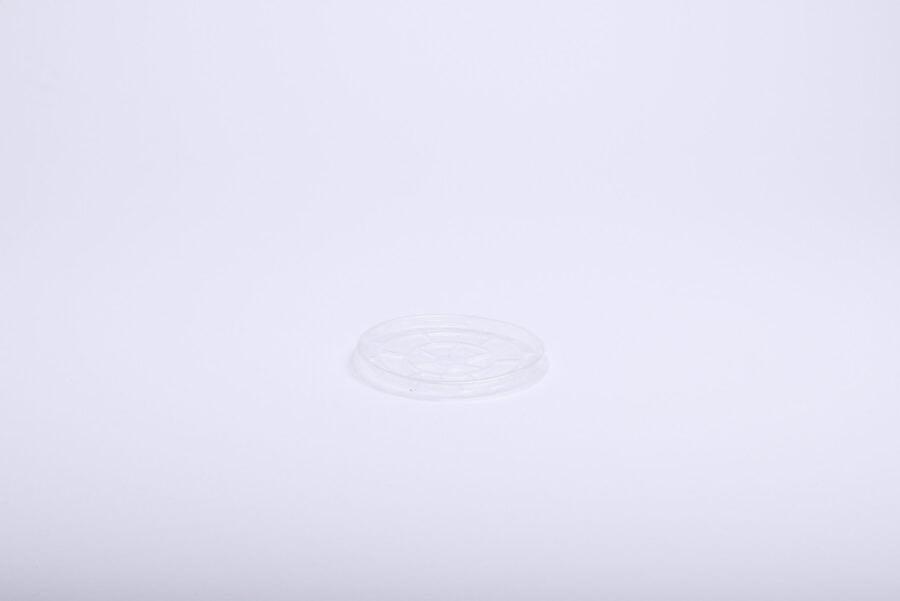 COUVERCLE CUP ROND Ø111MM 500CC PP TRANSPARENT